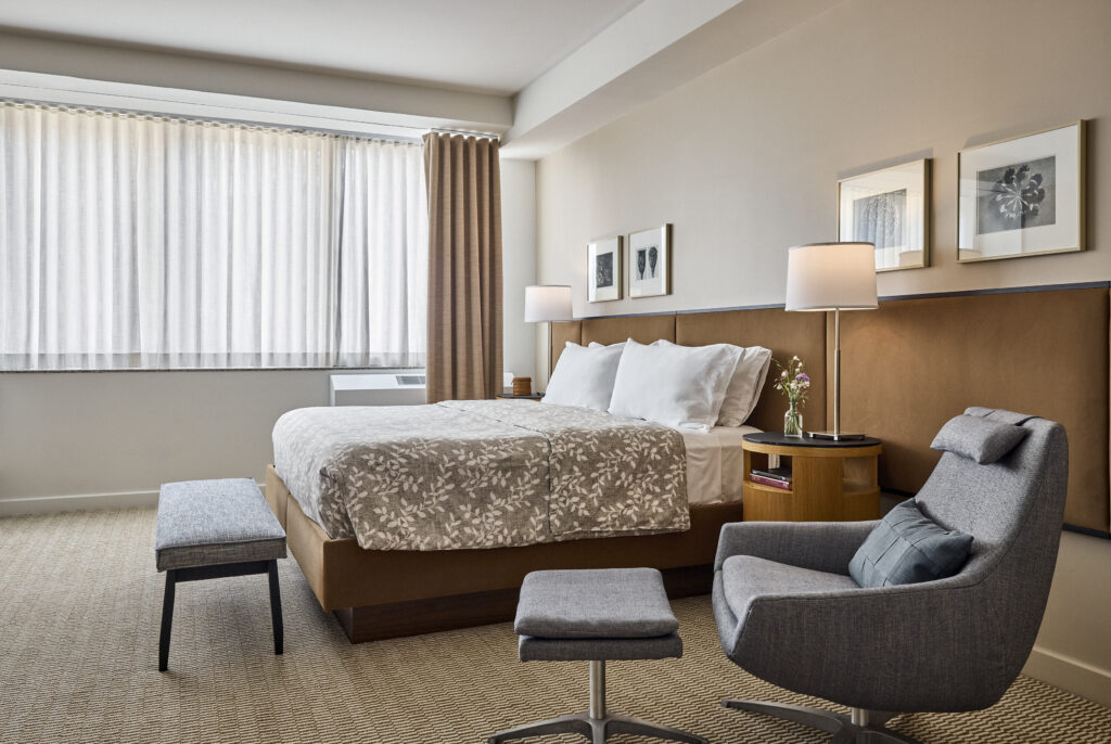 The Phillips Club Primary Bedroom - Fractional Residences NYC